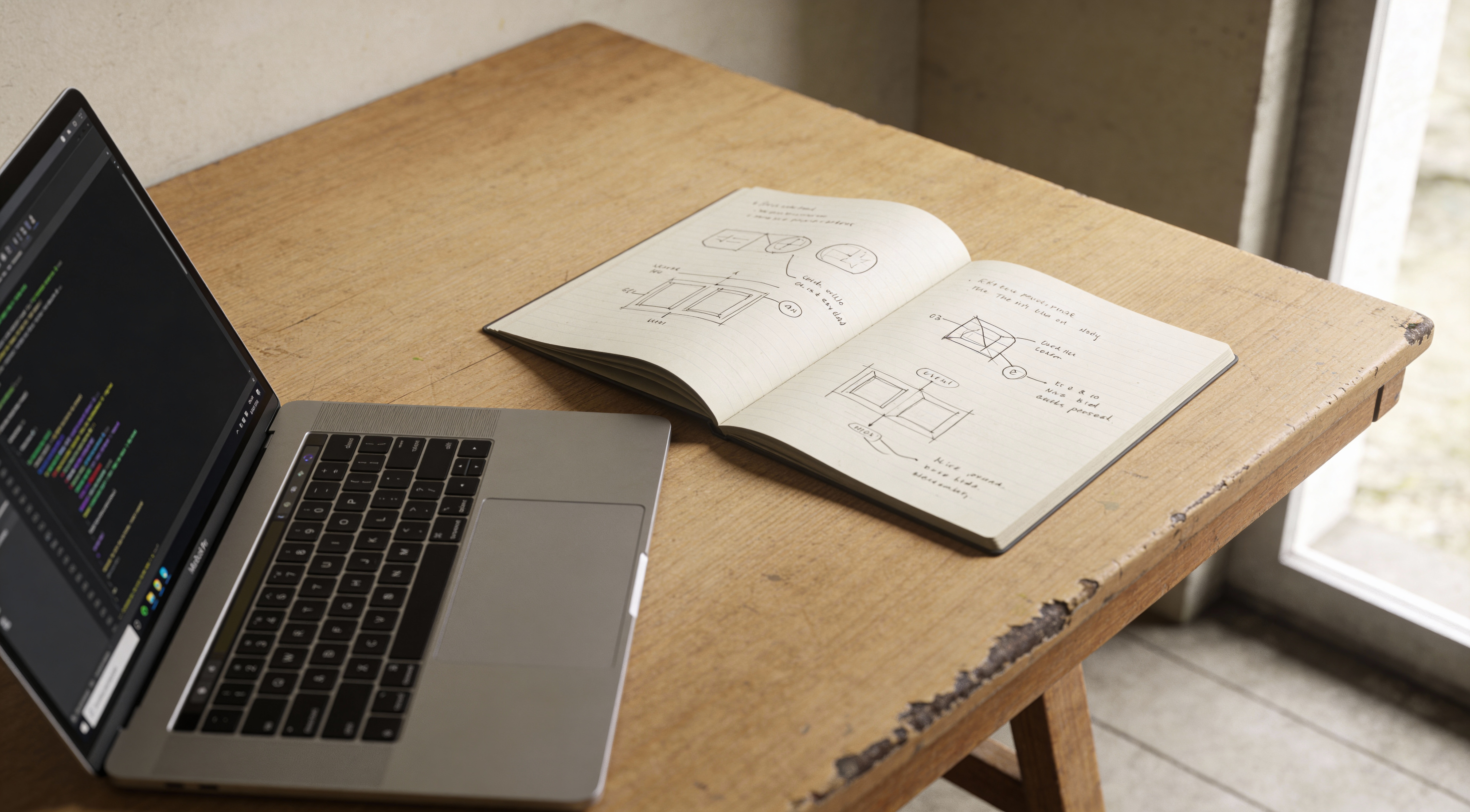 Esquematizar sistemas e pensar a operação